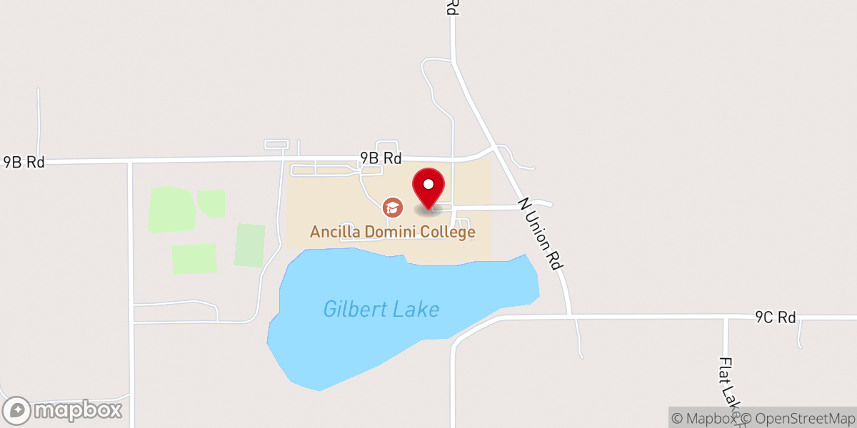Map showing location of Poor Handmaids of Jesus Christ