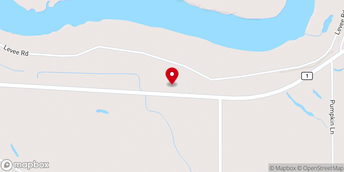 Map showing location of Refuge Baptist Church