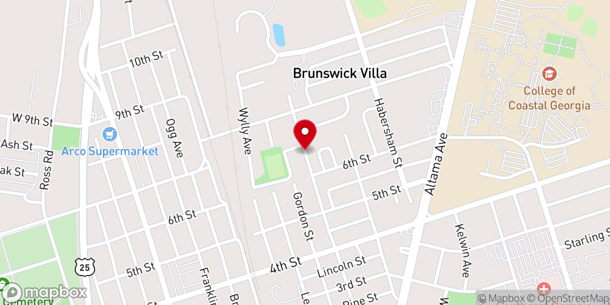 Map showing location of The Wealthy Place International Ministries Inc
