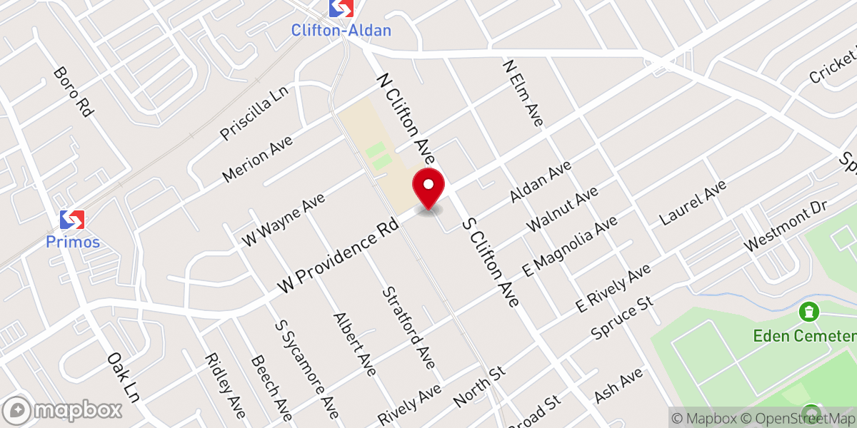 Map showing location of Koinonia Bible Church Inc