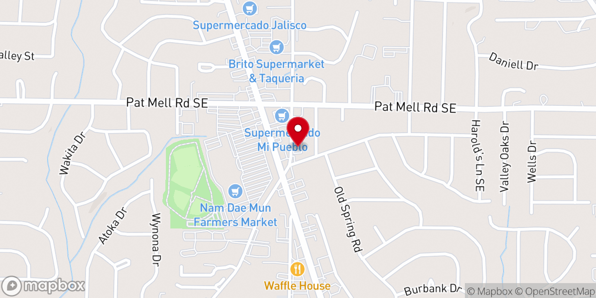 Map showing location of RCCG Gilgal Height Assembly