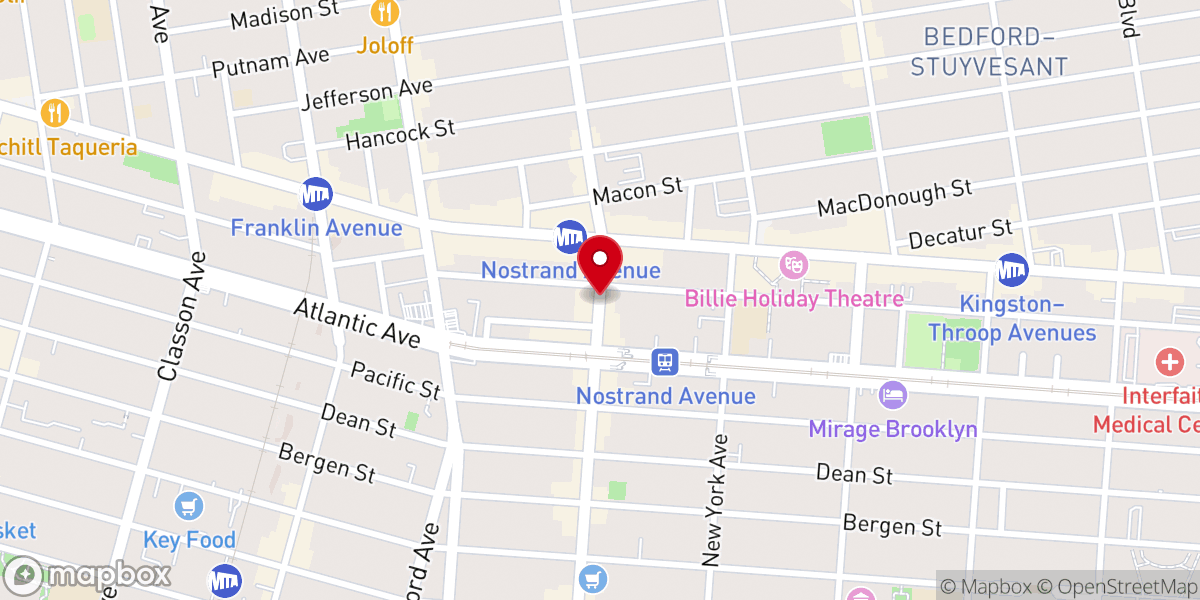 Map showing location of Winds of the Winners Deliverance Ministries Inc