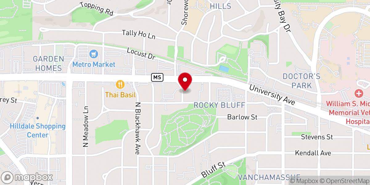 Map showing location of Open Door Zen Community