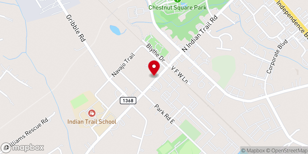 Map showing location of Stallings United