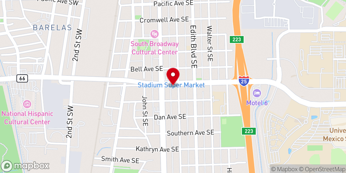 Map showing location of City Baptist Church