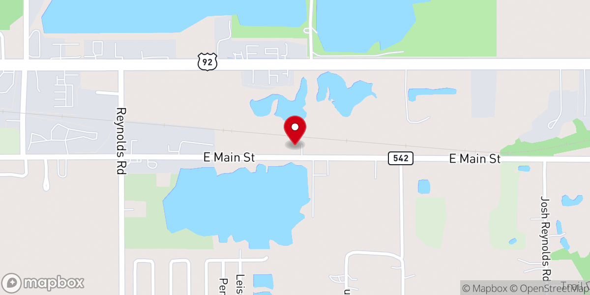 Map showing location of Lovett Dean