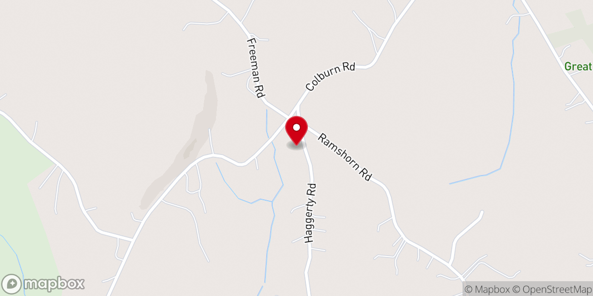 Map showing location of Wayside Church