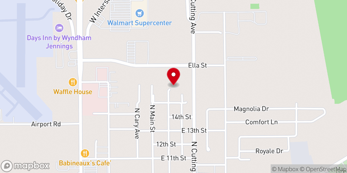 Map showing location of Saint Lukes Episcopal Church