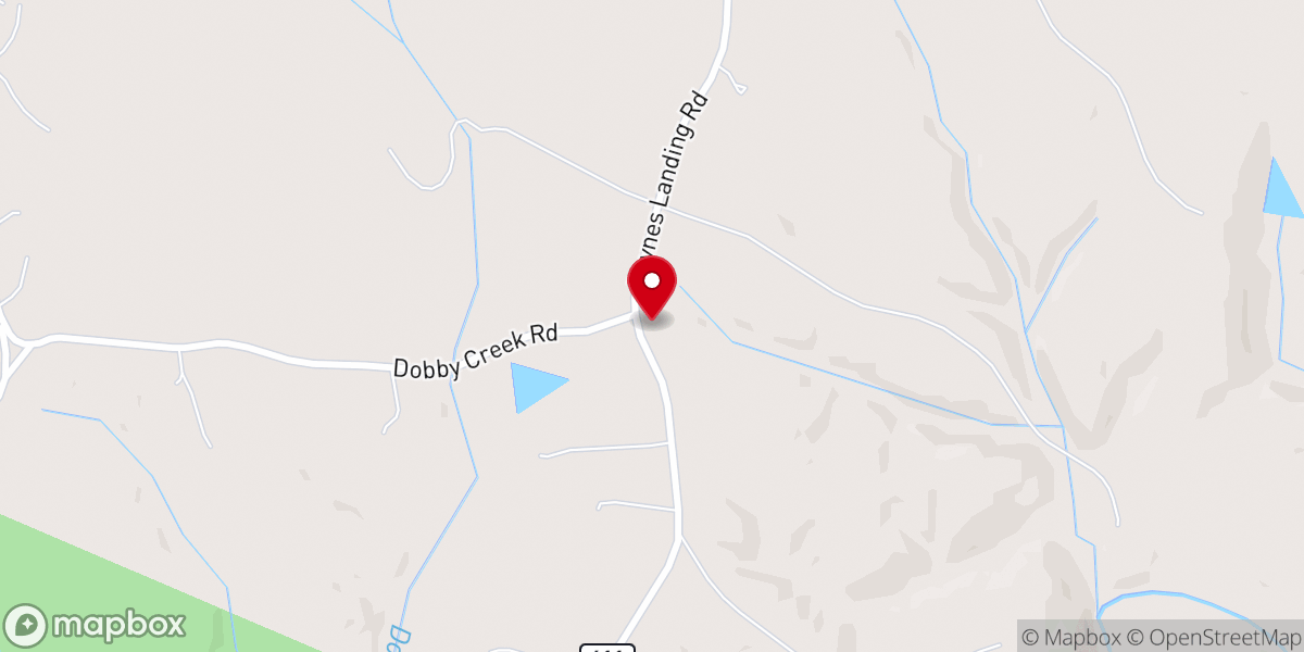 Map showing location of Berea Chapel