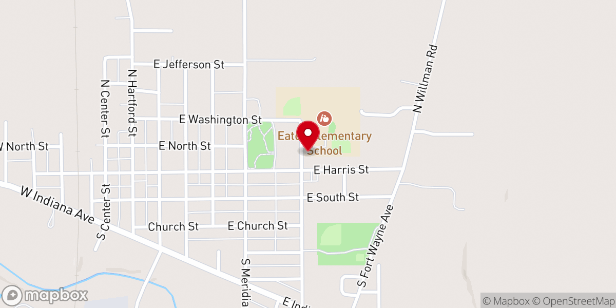 Map showing location of Family Life Center
