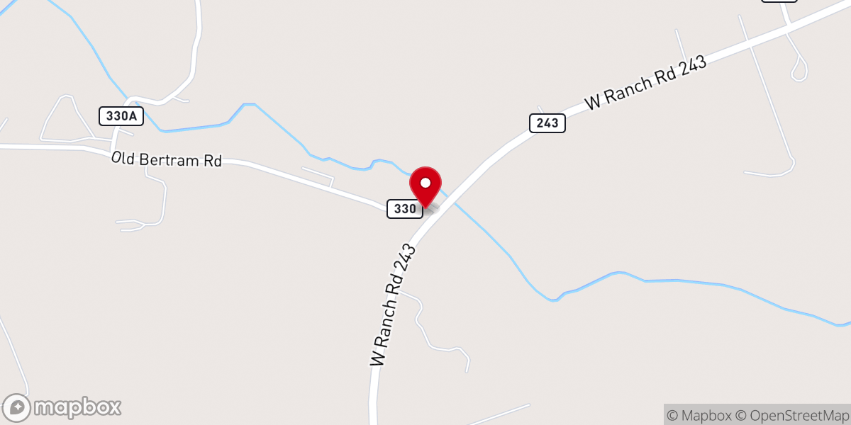 Map showing location of Mount Zion Church