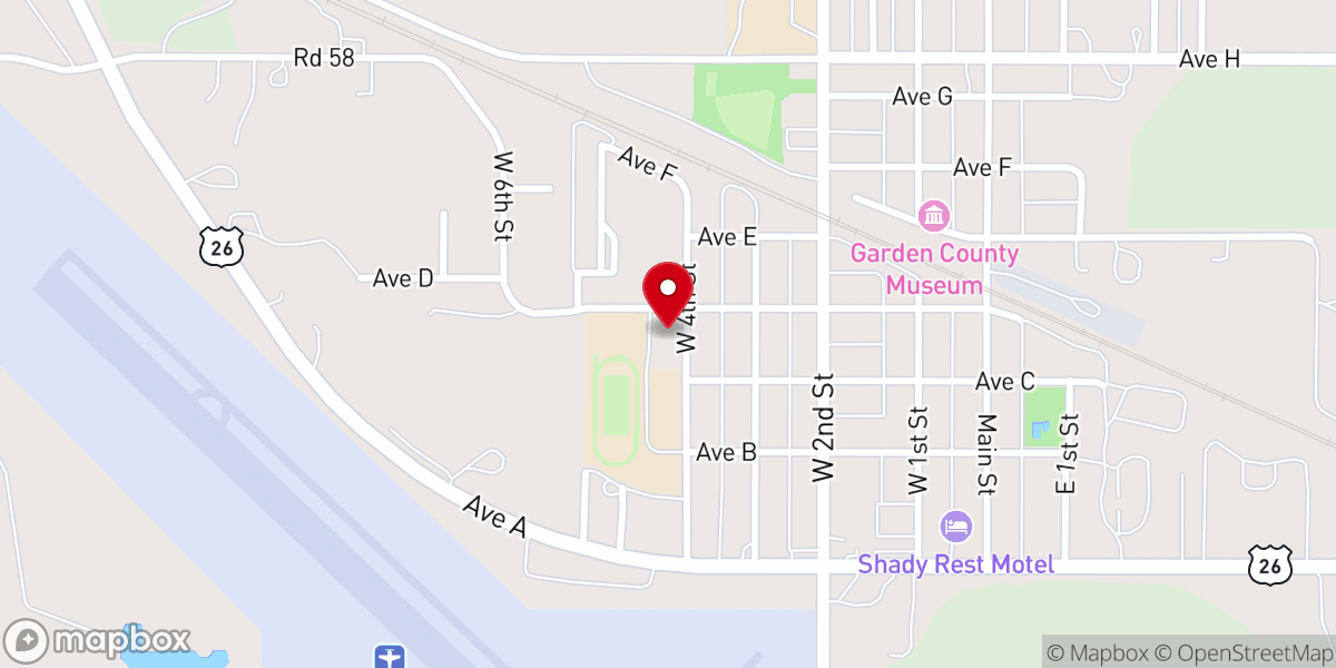 Map showing location of St Elizabeth's Catholic Church