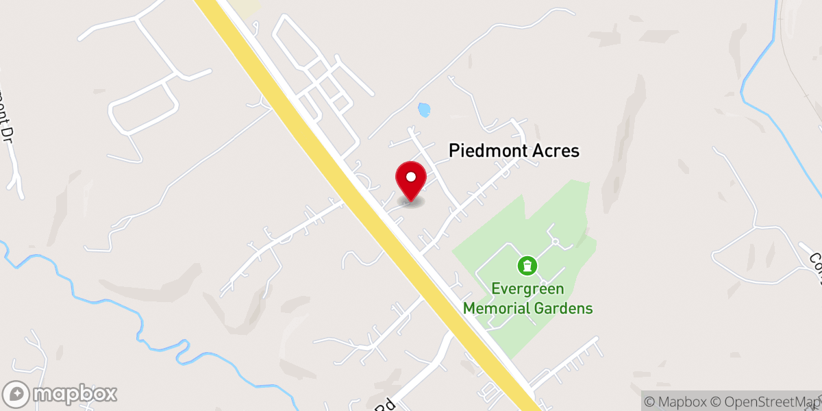 Map showing location of Ruby Herbert E
