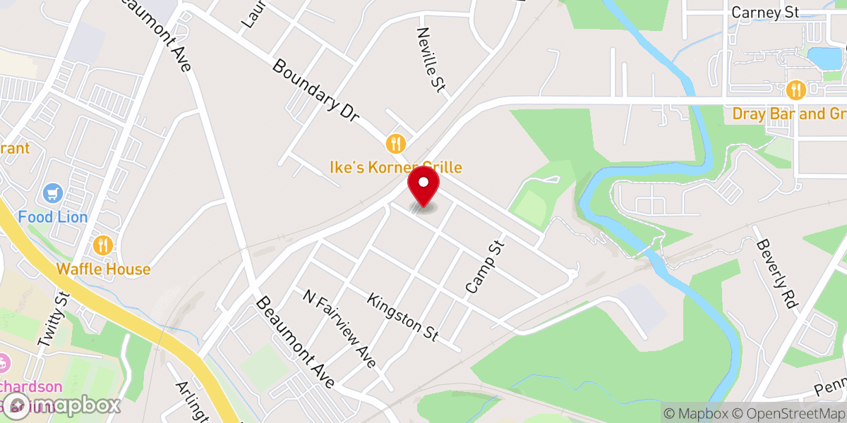 Map showing location of New Testament Church Of Spartanburg