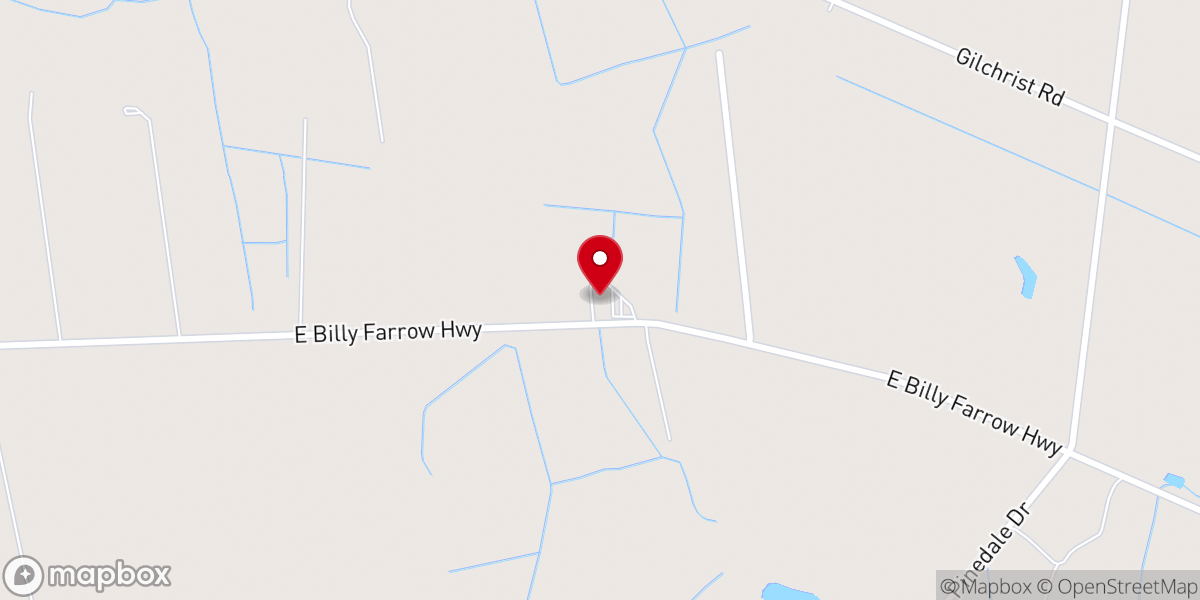Map showing location of Cherry Grove Missionary Baptist Church - Food Distribution Center