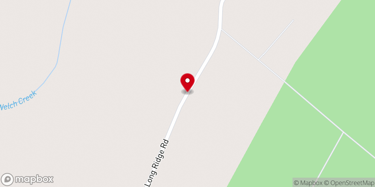 Map showing location of Mt Olive Free Will Baptist Church