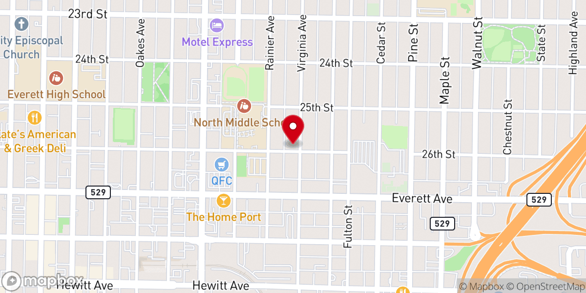 Map showing location of Jubilee Church of God in Christ
