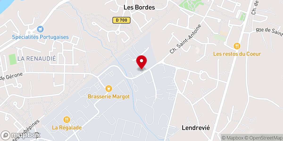 Map showing location of Centre Chretien De Reveil Albi