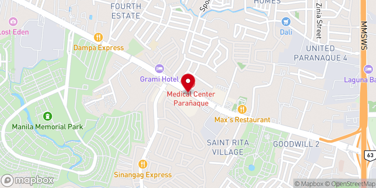 Map showing location of Christ's Commission Fellowship Parañaque