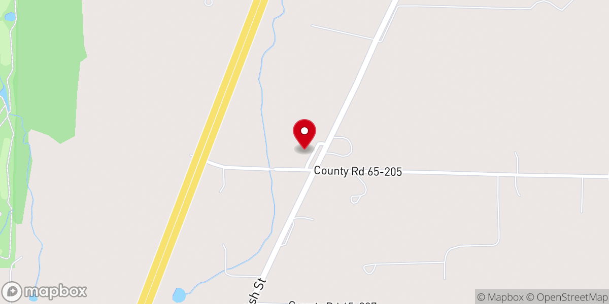 Map showing location of Legacy Baptist Church