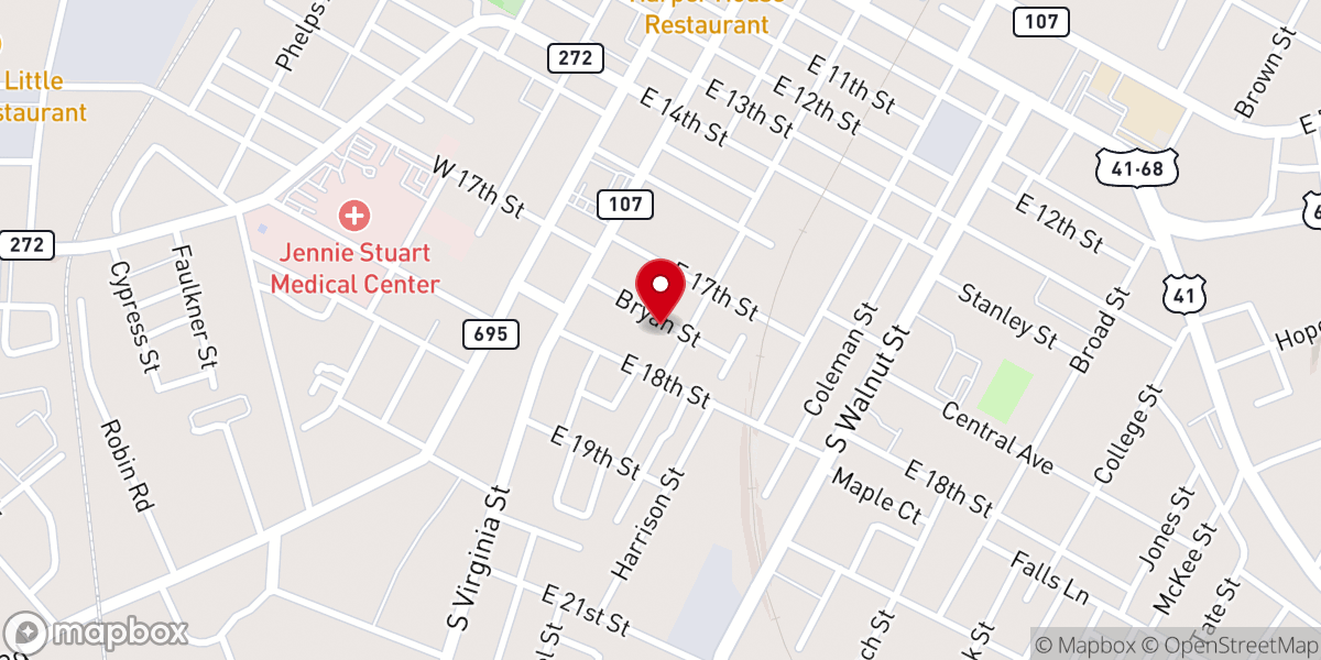 Map showing location of Challenge House #2