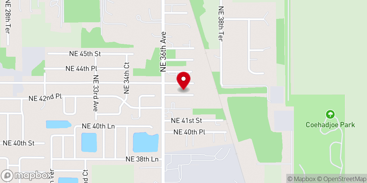 Map showing location of Global Harvest Mission Inc