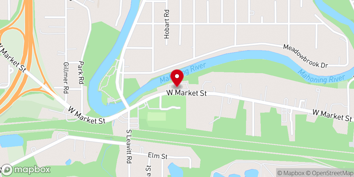 Map showing location of First Community Church