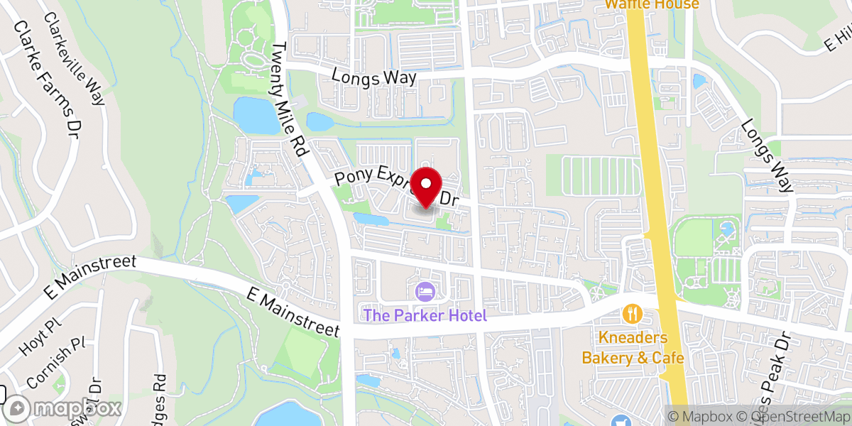 Map showing location of Colorado Tamil Church