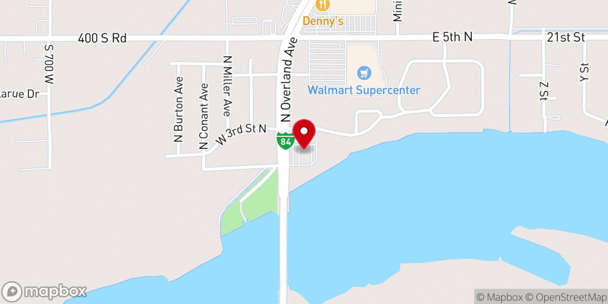 Map showing location of Church of Jesus Christ of LDS