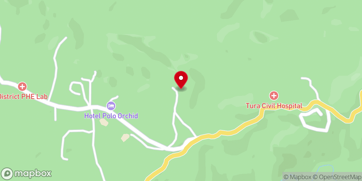 Map showing location of Our Lady of The Rosary Church