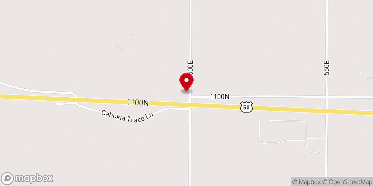 Map showing location of Union Chapel Church