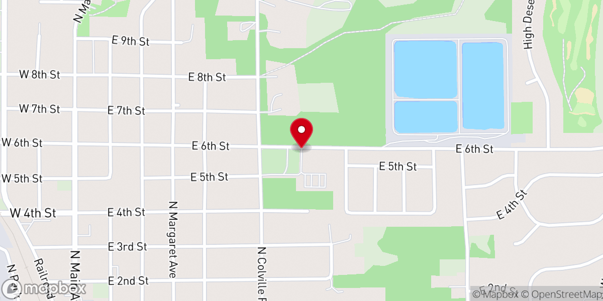 Map showing location of St Mary's Presentation Parish