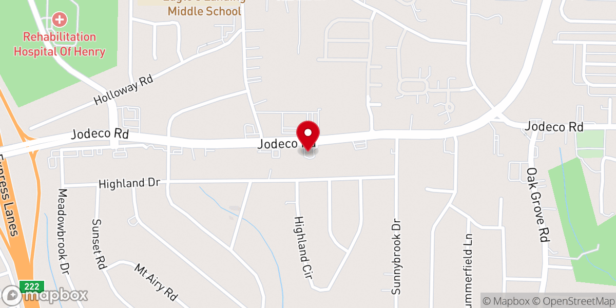 Map showing location of New Bread of Life Christian