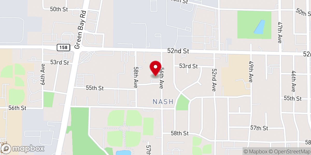 Map showing location of New Vision Christian Fellowship Church