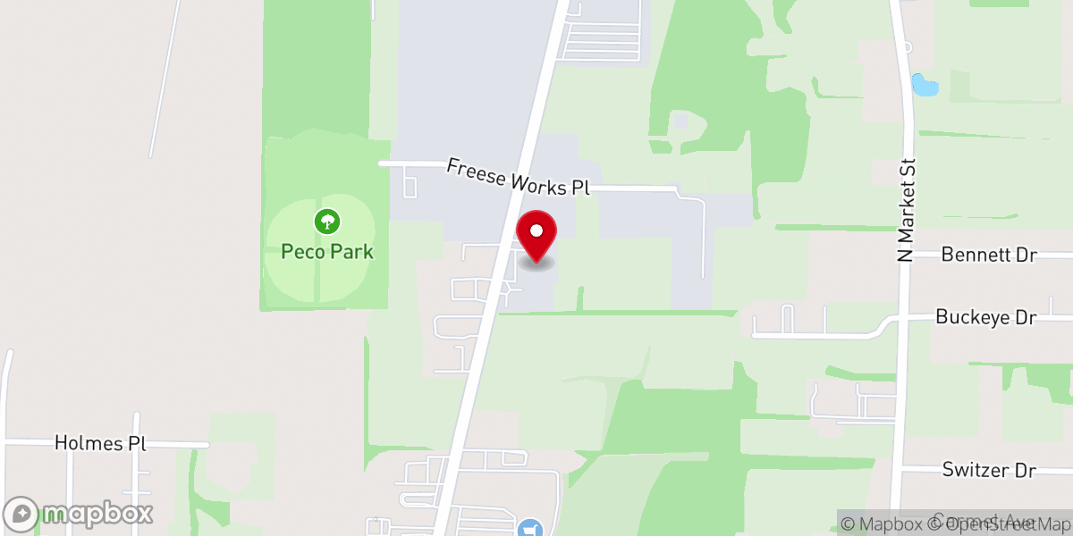 Map showing location of Longstreth Memorials