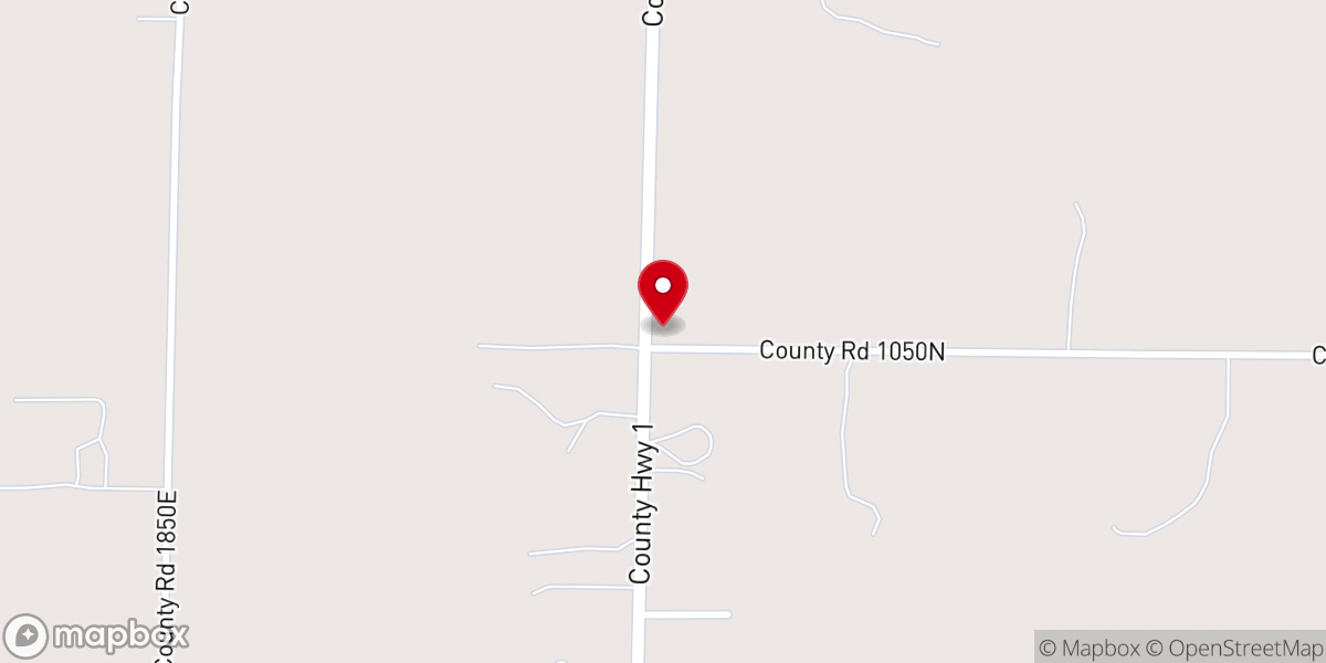 Map showing location of Jasper Baptist Church