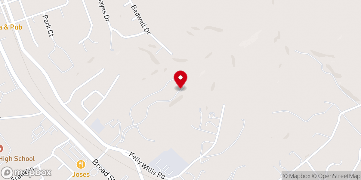 Map showing location of Faith Covenant Church