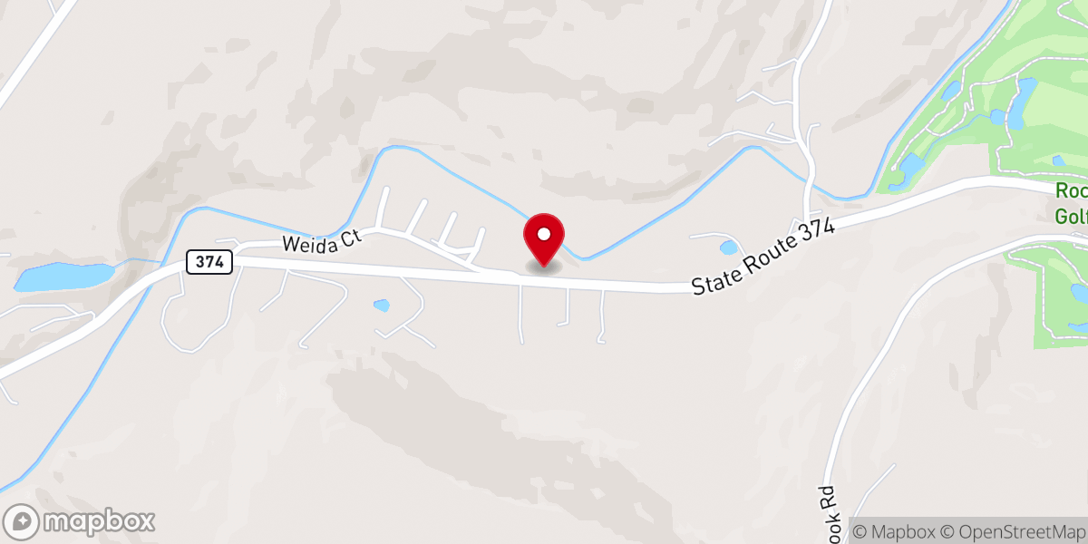 Map showing location of Green Grove Pilgrim Holiness Church
