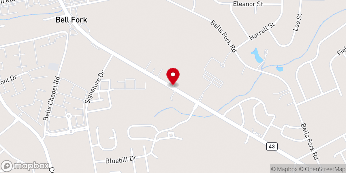 Map showing location of First Wesleyan Church