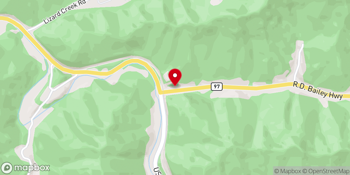 Map showing location of Hanover Missionary Baptist Church