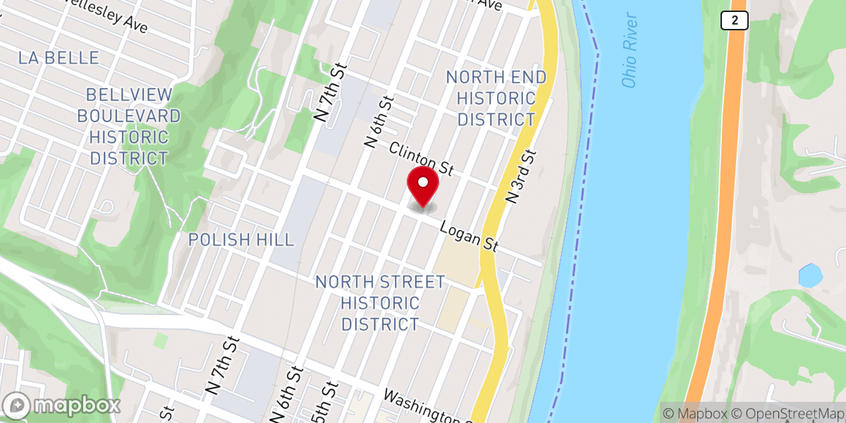 Map showing location of Friendship Room