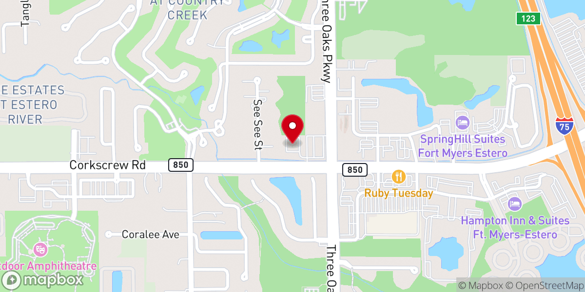 Map showing location of World College of Life Inc