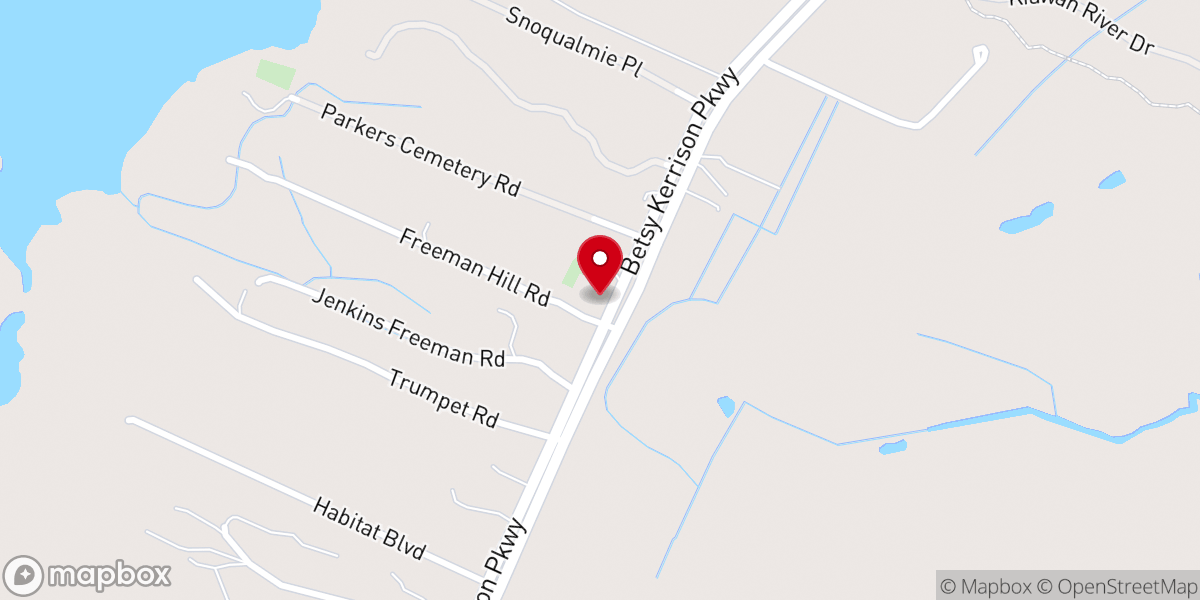 Map showing location of Abundant Life Church of God in Christ