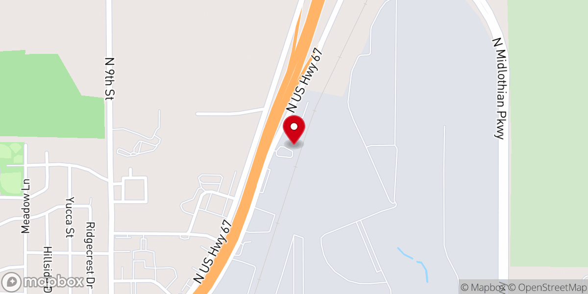 Map showing location of Eagle Park church of Christ