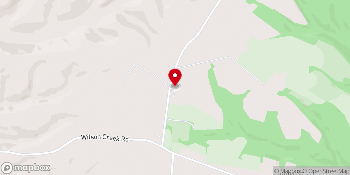 Map showing location of Mount Zion Church