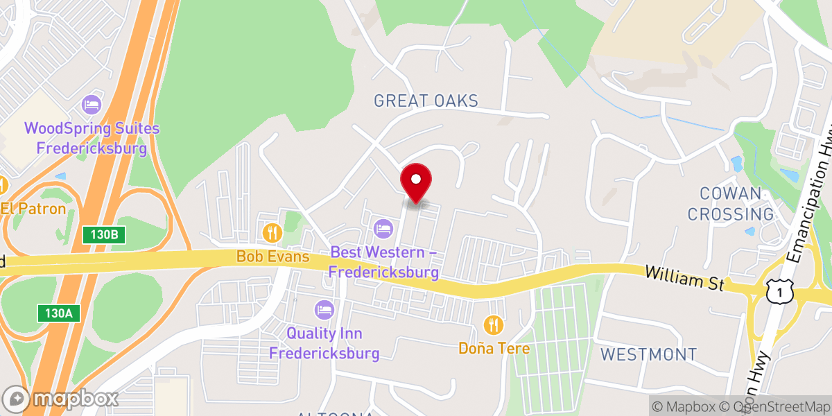 Map showing location of Alive Church Inc