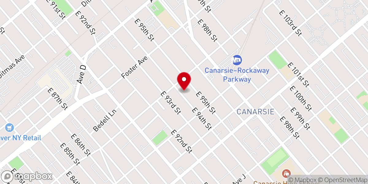 Map showing location of Cornerstone Christian