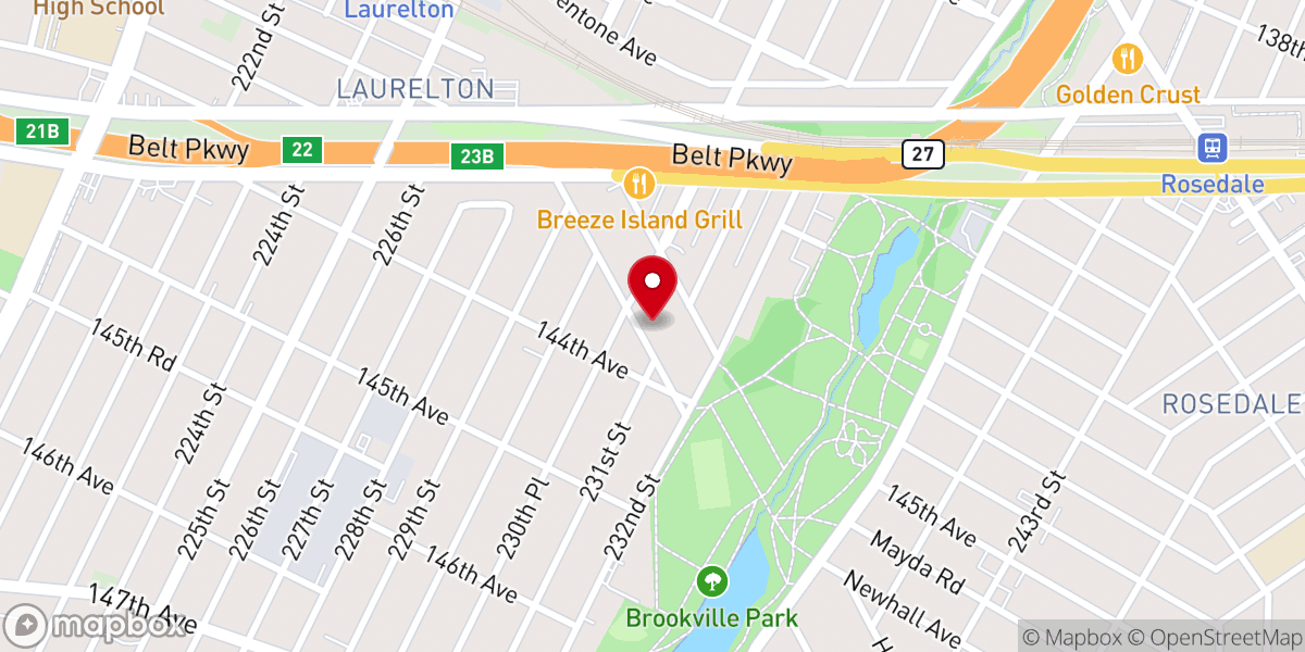 Map showing location of Springfield Assembly Church