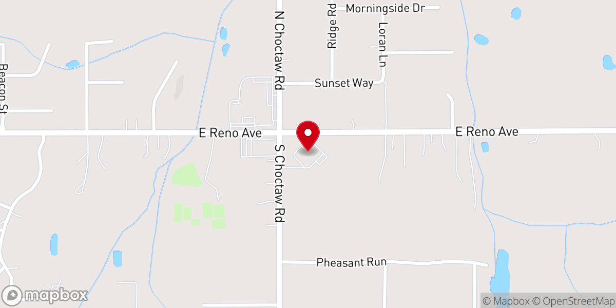 Map showing location of Grace Church