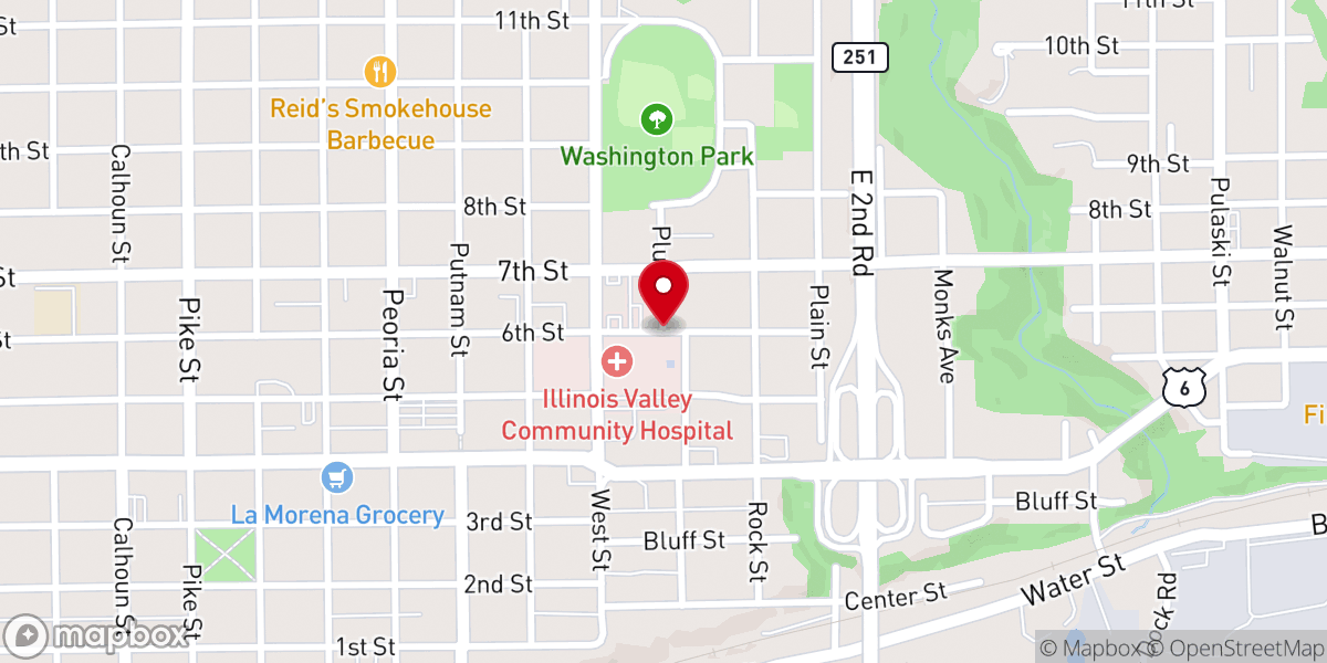 Map showing location of Old Order Church